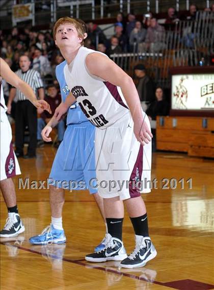 Thumbnail 2 in Sesser-Valier vs. Pinckneyville (Benton Invitational Tournament) photogallery.