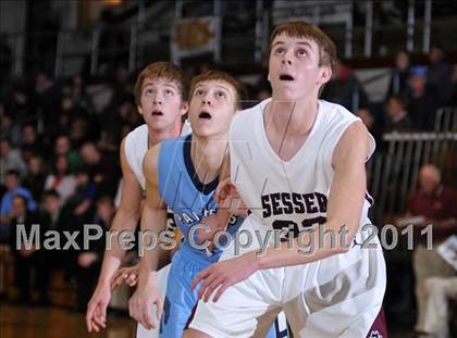 Thumbnail 1 in Sesser-Valier vs. Pinckneyville (Benton Invitational Tournament) photogallery.