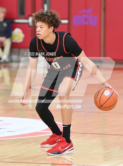 Thumbnail 1 in Harvard-Westlake vs. Ironwood (Hoophall West) photogallery.