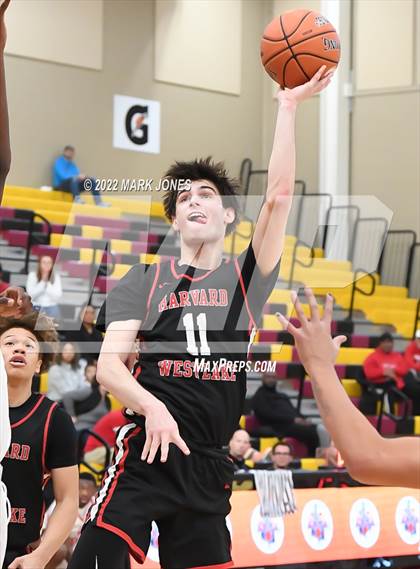 Thumbnail 1 in Harvard-Westlake vs. Ironwood (Hoophall West) photogallery.