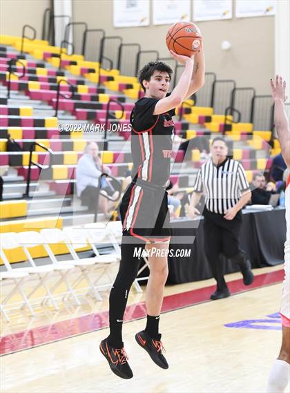 Thumbnail 1 in Harvard-Westlake vs. Ironwood (Hoophall West) photogallery.