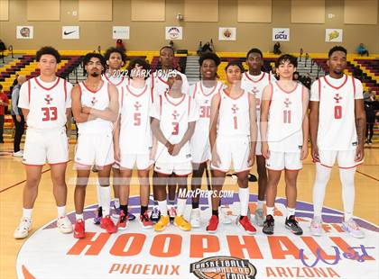 Thumbnail 1 in Harvard-Westlake vs. Ironwood (Hoophall West) photogallery.