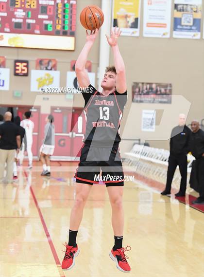Thumbnail 1 in Harvard-Westlake vs. Ironwood (Hoophall West) photogallery.