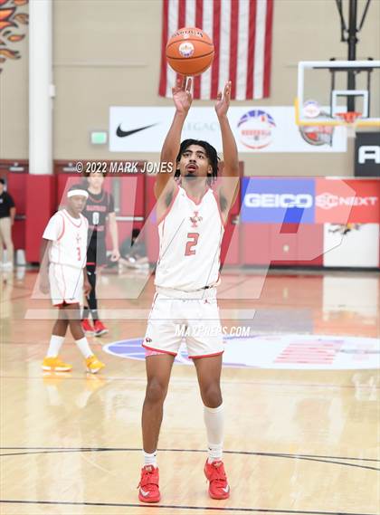 Thumbnail 3 in Harvard-Westlake vs. Ironwood (Hoophall West) photogallery.