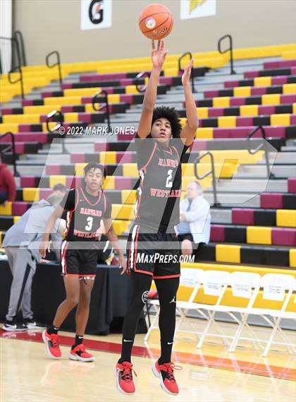 Thumbnail 1 in Harvard-Westlake vs. Ironwood (Hoophall West) photogallery.