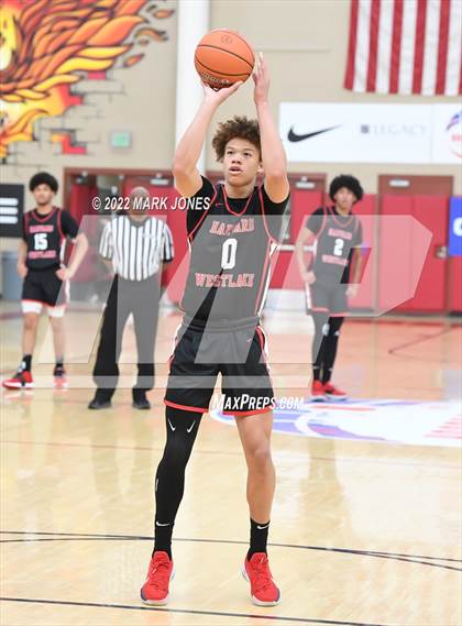 Thumbnail 3 in Harvard-Westlake vs. Ironwood (Hoophall West) photogallery.