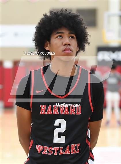 Thumbnail 1 in Harvard-Westlake vs. Ironwood (Hoophall West) photogallery.