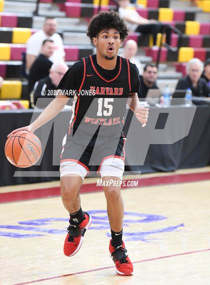 Thumbnail 3 in Harvard-Westlake vs. Ironwood (Hoophall West) photogallery.