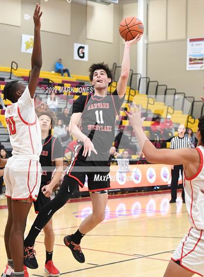 Thumbnail 2 in Harvard-Westlake vs. Ironwood (Hoophall West) photogallery.