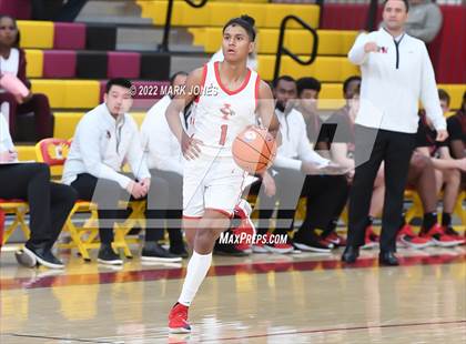 Thumbnail 3 in Harvard-Westlake vs. Ironwood (Hoophall West) photogallery.