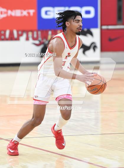 Thumbnail 3 in Harvard-Westlake vs. Ironwood (Hoophall West) photogallery.