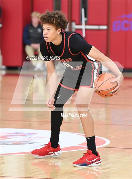 Thumbnail 3 in Harvard-Westlake vs. Ironwood (Hoophall West) photogallery.