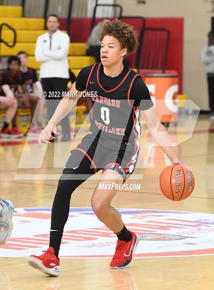 Thumbnail 1 in Harvard-Westlake vs. Ironwood (Hoophall West) photogallery.