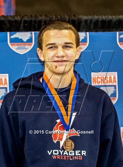 Thumbnail 1 in NCHSAA State 1A Wrestling Championships (Awards) photogallery.