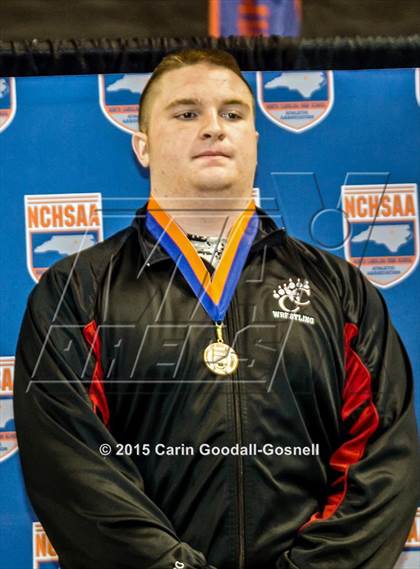 Thumbnail 3 in NCHSAA State 1A Wrestling Championships (Awards) photogallery.