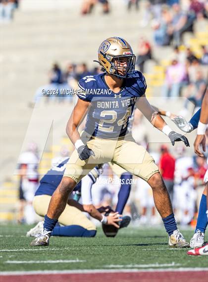 Thumbnail 2 in Bonita Vista vs Monte Vista (CIF SDS Division 5 Championship)  photogallery.