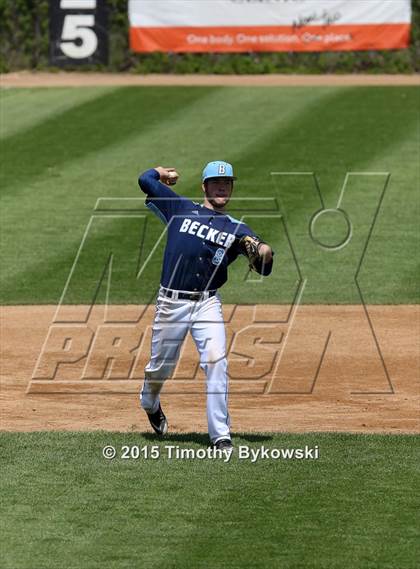 Thumbnail 2 in Becker vs St.Michael Albertville (MSHL 8AAA Sections) photogallery.