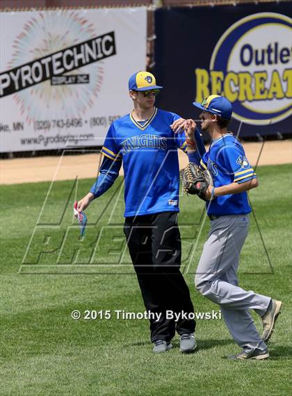 Thumbnail 2 in Becker vs St.Michael Albertville (MSHL 8AAA Sections) photogallery.