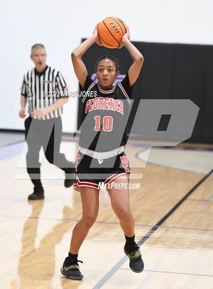 Thumbnail 1 in Agua Fria vs. Florence (Coyotes Basketball Invitational) photogallery.