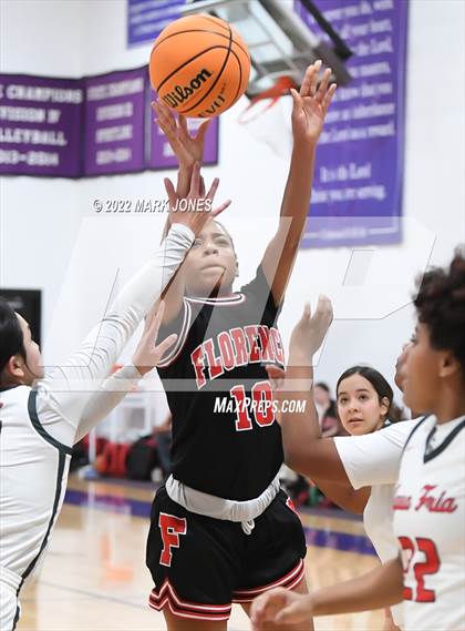Thumbnail 1 in Agua Fria vs. Florence (Coyotes Basketball Invitational) photogallery.