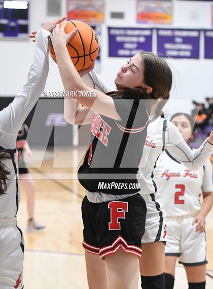 Thumbnail 2 in Agua Fria vs. Florence (Coyotes Basketball Invitational) photogallery.