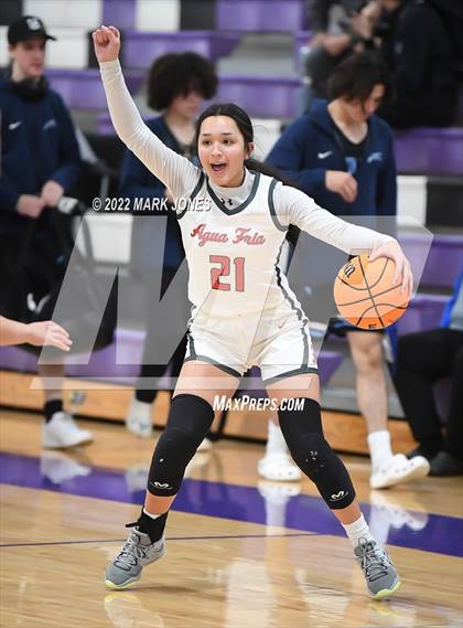 Thumbnail 2 in Agua Fria vs. Florence (Coyotes Basketball Invitational) photogallery.