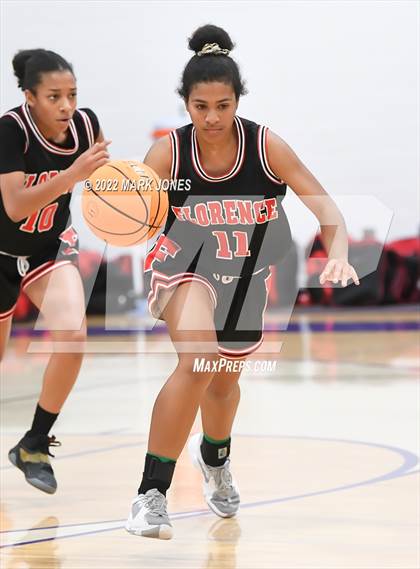 Thumbnail 1 in Agua Fria vs. Florence (Coyotes Basketball Invitational) photogallery.