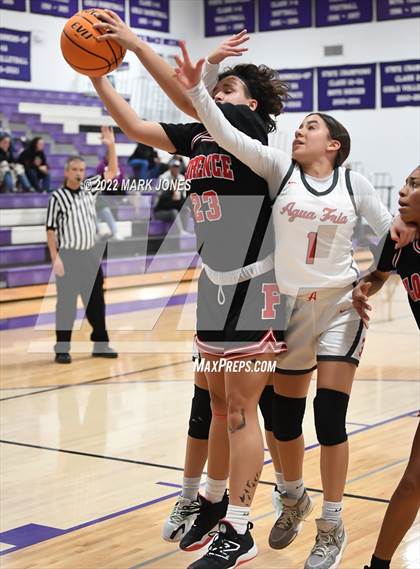 Thumbnail 3 in Agua Fria vs. Florence (Coyotes Basketball Invitational) photogallery.