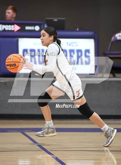 Thumbnail 2 in Agua Fria vs. Florence (Coyotes Basketball Invitational) photogallery.
