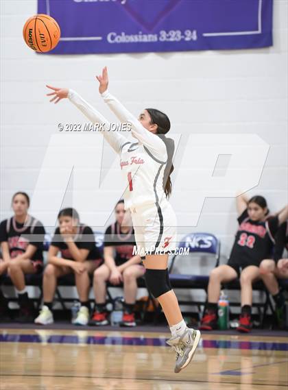 Thumbnail 3 in Agua Fria vs. Florence (Coyotes Basketball Invitational) photogallery.