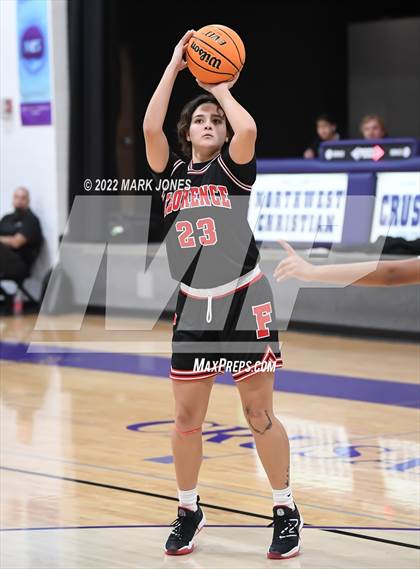 Thumbnail 2 in Agua Fria vs. Florence (Coyotes Basketball Invitational) photogallery.