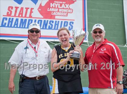 Thumbnail 2 in St. Agnes Academy v Hockaday (D2 TGHSLL State Final) photogallery.