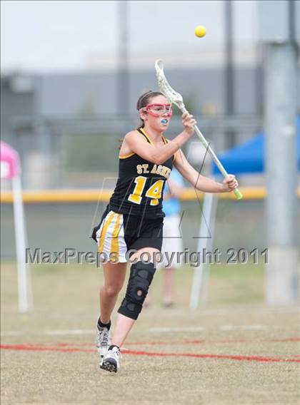 Thumbnail 2 in St. Agnes Academy v Hockaday (D2 TGHSLL State Final) photogallery.