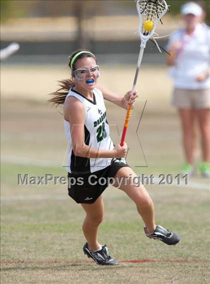 Thumbnail 2 in St. Agnes Academy v Hockaday (D2 TGHSLL State Final) photogallery.