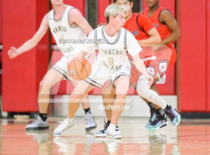 Thumbnail 3 in Crossroads vs Rancho Solano Prep (HoopHall West Tournament) photogallery.