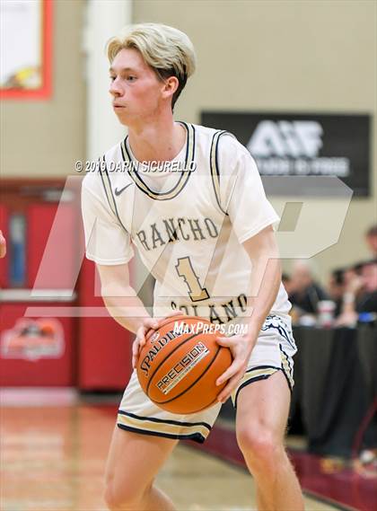 Thumbnail 3 in Crossroads vs Rancho Solano Prep (HoopHall West Tournament) photogallery.