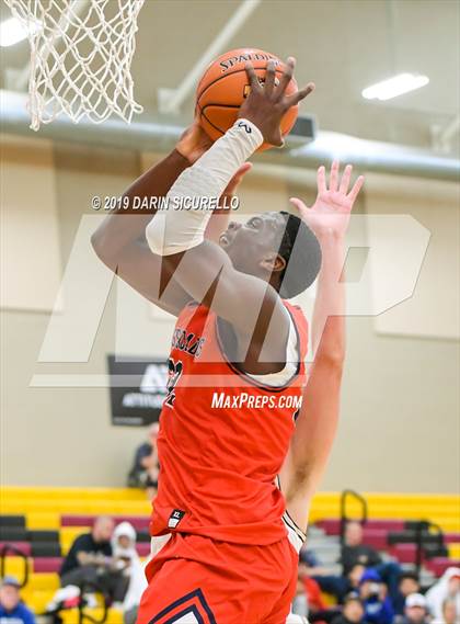 Thumbnail 2 in Crossroads vs Rancho Solano Prep (HoopHall West Tournament) photogallery.