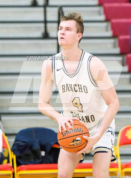 Thumbnail 1 in Crossroads vs Rancho Solano Prep (HoopHall West Tournament) photogallery.