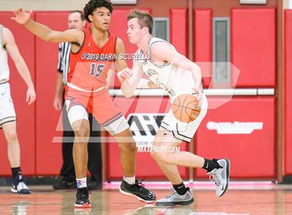 Thumbnail 3 in Crossroads vs Rancho Solano Prep (HoopHall West Tournament) photogallery.