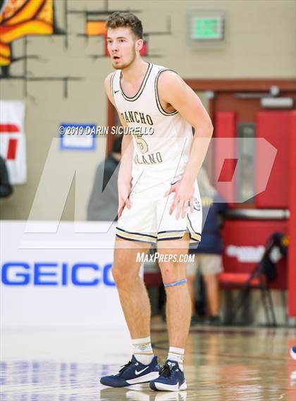 Thumbnail 1 in Crossroads vs Rancho Solano Prep (HoopHall West Tournament) photogallery.