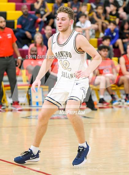 Thumbnail 2 in Crossroads vs Rancho Solano Prep (HoopHall West Tournament) photogallery.