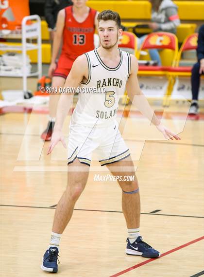 Thumbnail 3 in Crossroads vs Rancho Solano Prep (HoopHall West Tournament) photogallery.