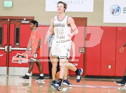 Thumbnail 2 in Crossroads vs Rancho Solano Prep (HoopHall West Tournament) photogallery.