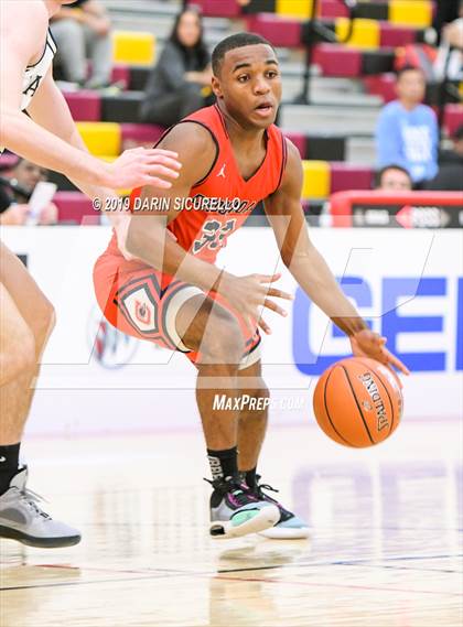 Thumbnail 2 in Crossroads vs Rancho Solano Prep (HoopHall West Tournament) photogallery.