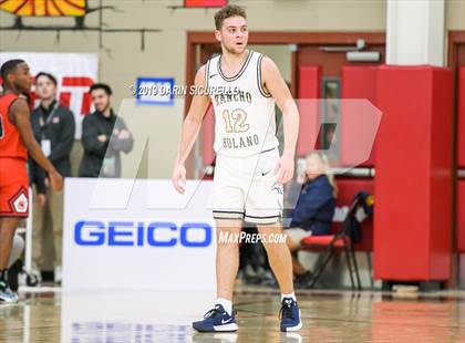 Thumbnail 3 in Crossroads vs Rancho Solano Prep (HoopHall West Tournament) photogallery.