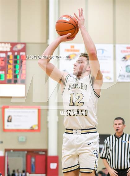 Thumbnail 1 in Crossroads vs Rancho Solano Prep (HoopHall West Tournament) photogallery.