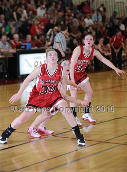 Thumbnail 3 in Prentice vs Owen-Withee (WIAA D4 Sectional Semifinal)  photogallery.