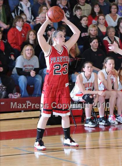 Thumbnail 1 in Prentice vs Owen-Withee (WIAA D4 Sectional Semifinal)  photogallery.