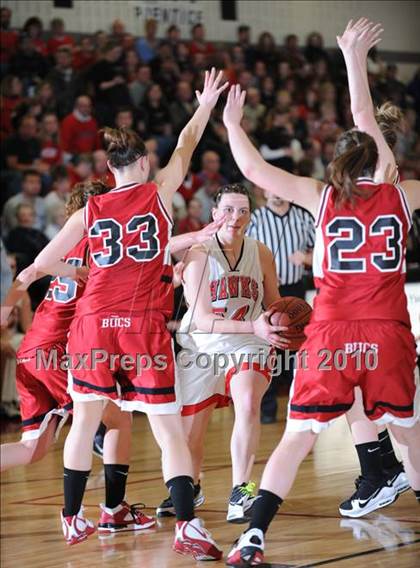Thumbnail 3 in Prentice vs Owen-Withee (WIAA D4 Sectional Semifinal)  photogallery.