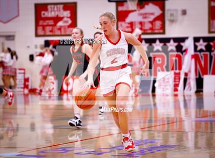 Thumbnail 2 in Williamsburg vs Corbin (50th District Tournament Semifinals) photogallery.